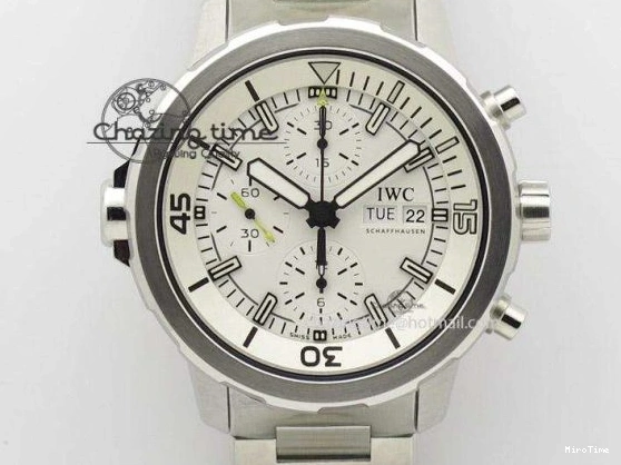 MIROTIME 1221 Neat Da Vinci IW356601 RG MKF 1:1 Best Edition White Dial On Brown Leather Strap A 7230